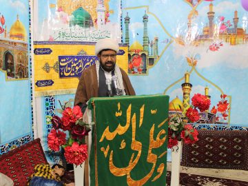 عید غدیر کی مناسبت سے حسینیہ بلتستانیہ قم ایران میں جشن کا انعقاد