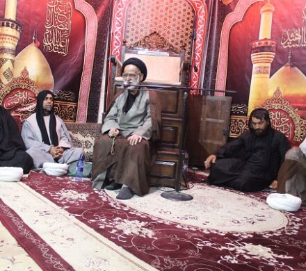 حسینیہ بلتستانیہ قم میں محرم الحرام کی مناسبت سے مجلس عزا منعقد، تصاویر (4)