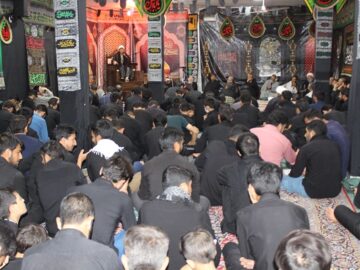 حسینیہ بلتستانیہ قم میں محرم الحرام کی مناسبت سے مجلس عزا منعقد+ تصاویر، (3)