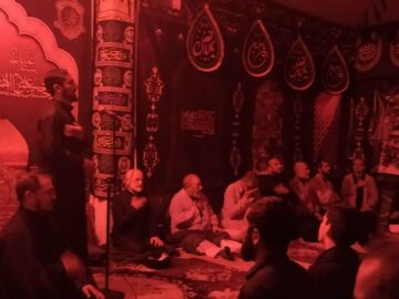 حسینیہ بلتستانیہ قم میں محرم الحرام کی مناسبت سے مجلس عزا منعقد+ تصاویر، (1)