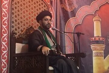 شہادت حضرت معصومہ (س) کی مناسبت سے حسینیہ بلتستانیہ قم میں مجلس عزا کا انعقاد