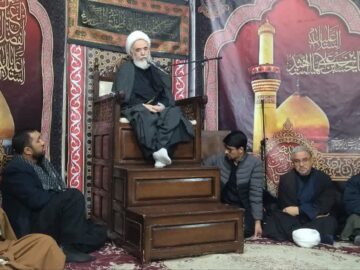 ایام فاطمیہ کی مناسبت سے حسینیہ بلتستانیہ قم میں سہ روزہ مجلس منعقد
