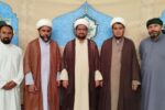 نجف اشرف سے تشریف لائے مسؤول مؤسسہ الکوثر حجۃ الاسلام والمسلمین شیخ اشرف ذیشان کی جامعہ روحانیت بلتستان آمد