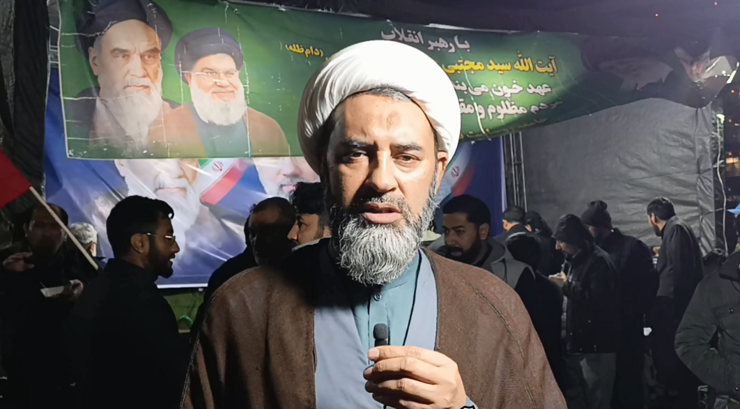 اظهار خیال: آقای فدا علی حلیمی جامعه روحانیت بلتستان
