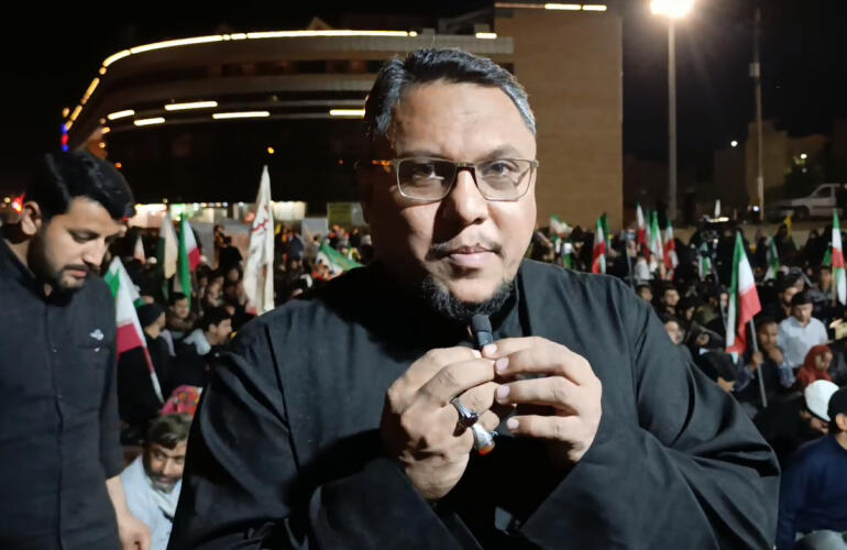 اظهار خیال: حجت الاسلام یاسین مجلسی _ موکب جامعه روحانیت بلتستان قم ایران